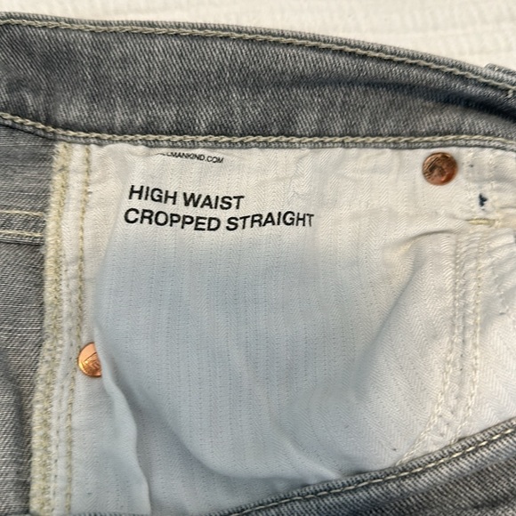 7 for all Mankind cropped straight jeans - Picture 5 of 7